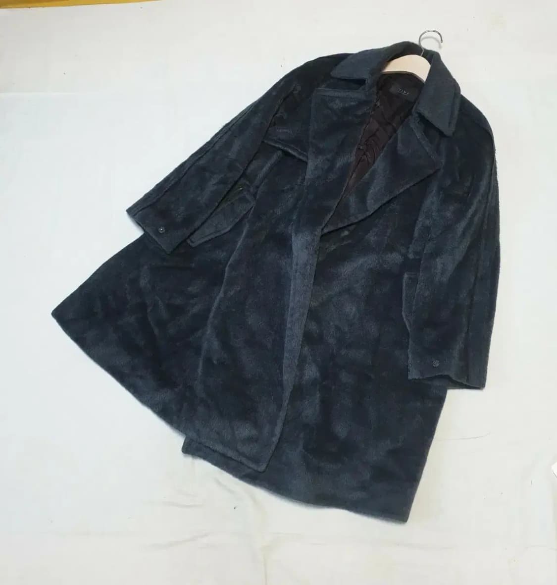 타임 양모 오픈 코트 상품이미지1