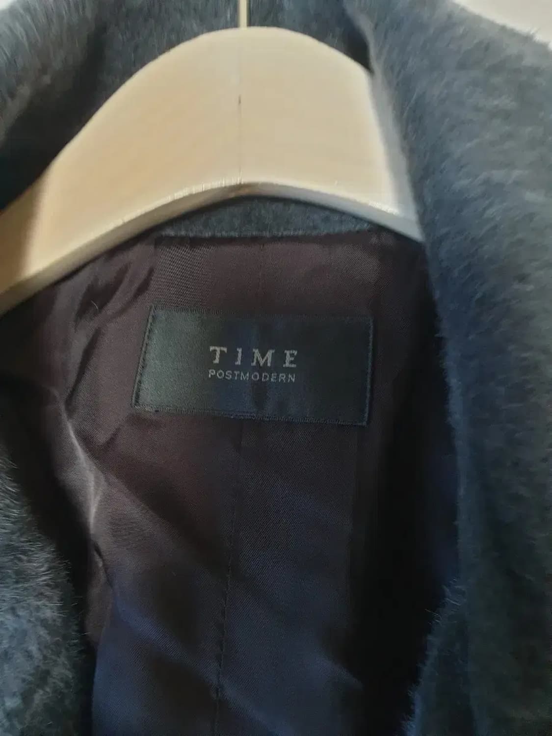 타임 양모 오픈 코트 상품이미지2