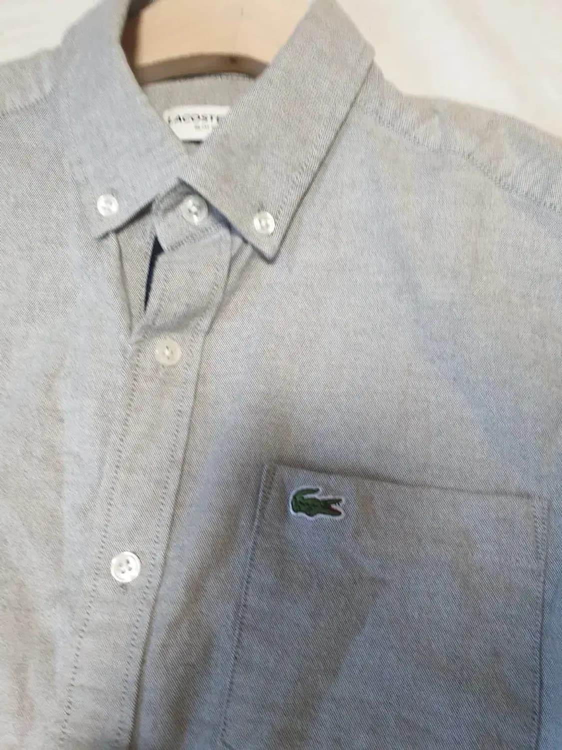 라코스테 옥스퍼드 셔츠 남방 상품이미지2