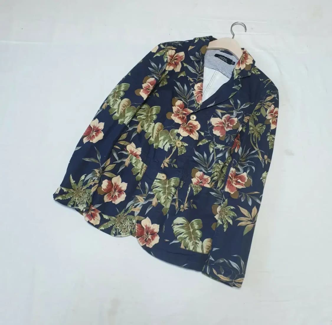 아스페시 플라워 블레이져 자켓 상품이미지1