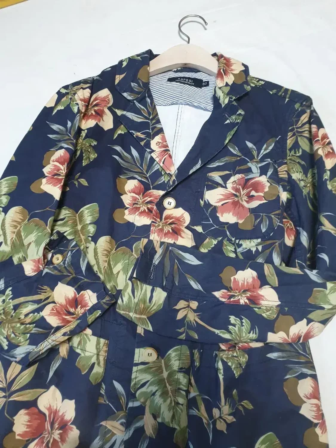 아스페시 플라워 블레이져 자켓 상품이미지2