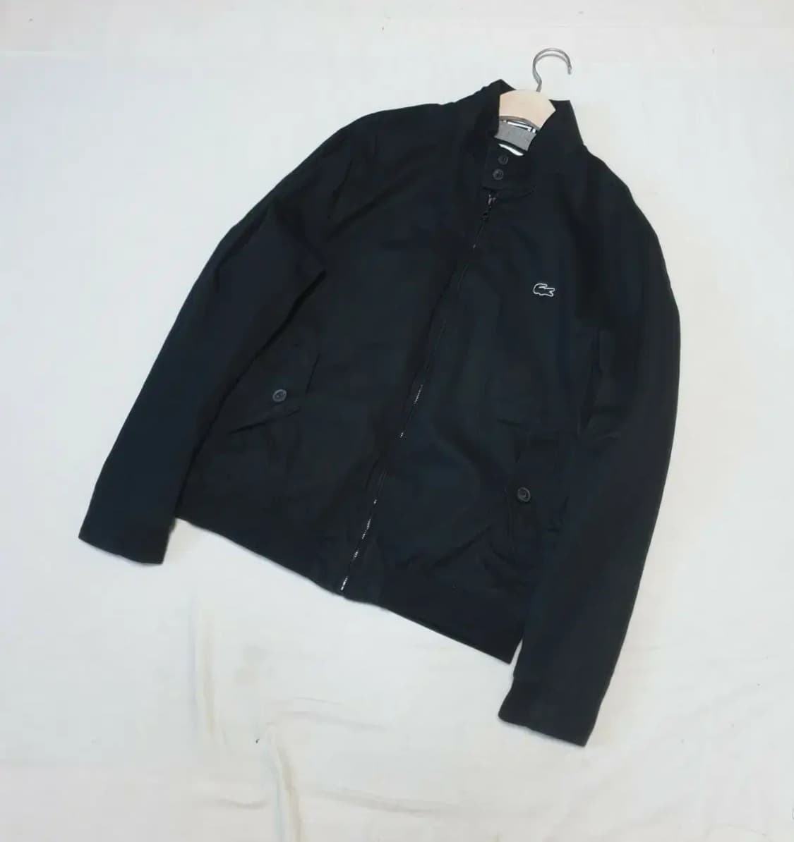 라코스테 블랙 바라쿠타 해링턴 자켓 상품이미지1