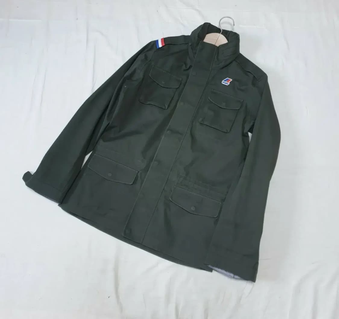 까웨 카키 필드 자켓 상품이미지1