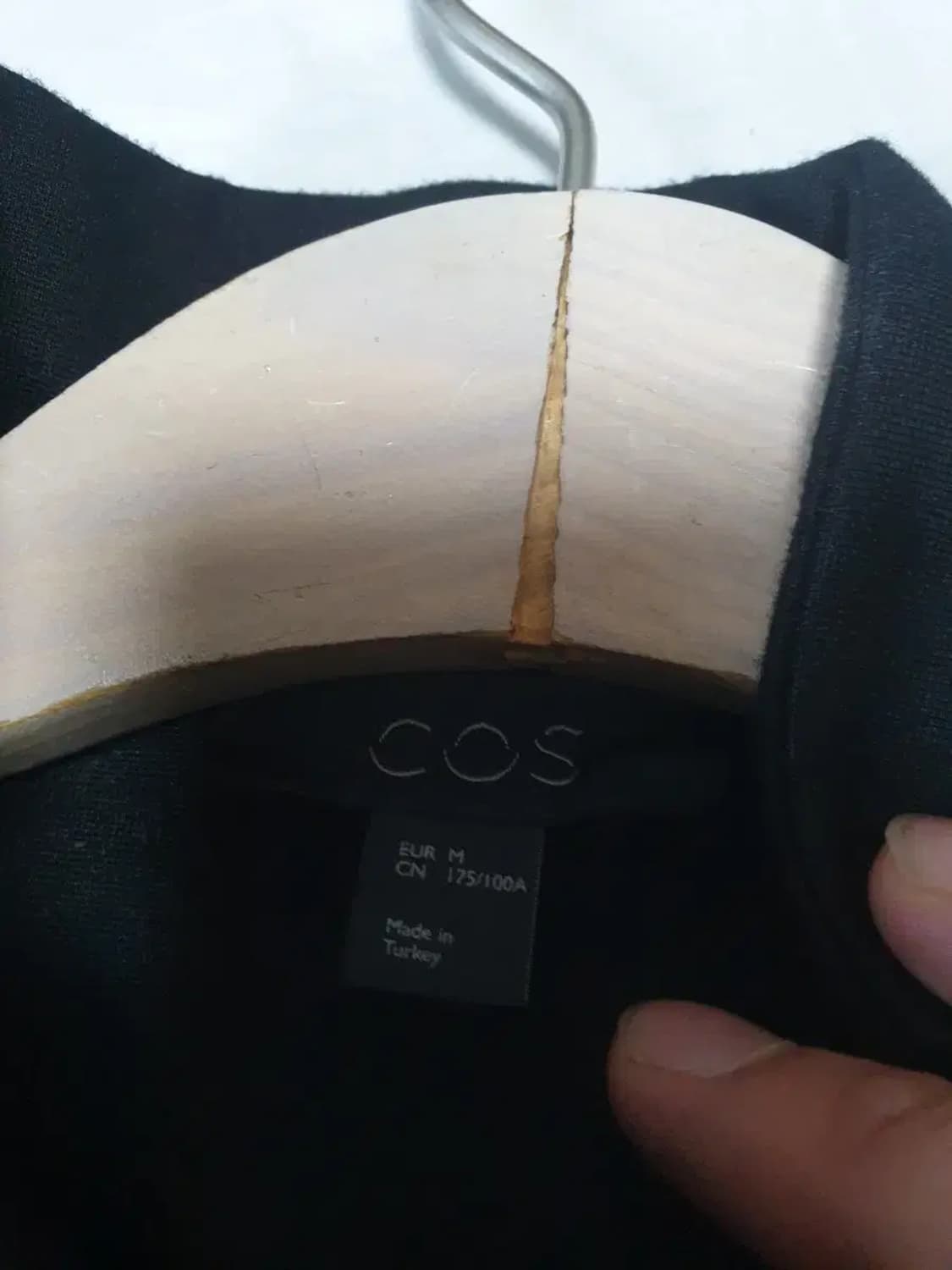 코스 블랙 집업 자켓 상품이미지3