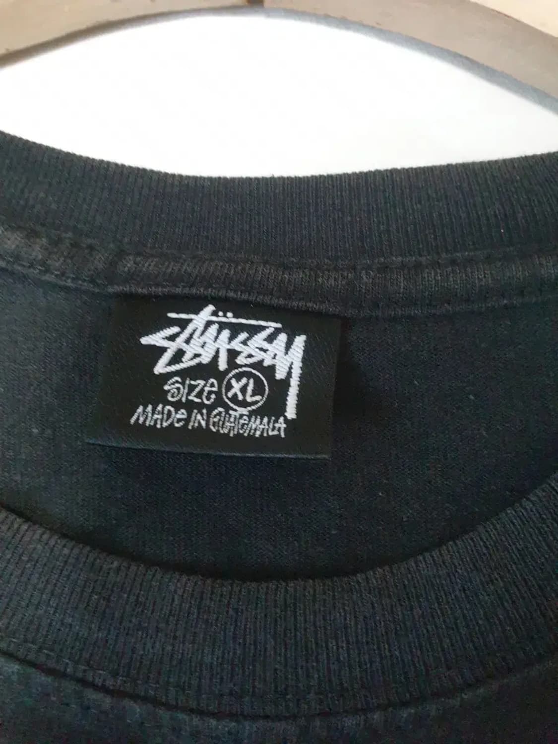 스투시 블랙 클래식 슬리브 티셔츠 상품이미지4