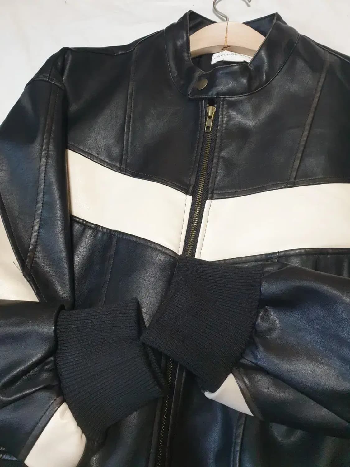 라퍼지스토어 블랙 바이커 자켓 상품이미지2