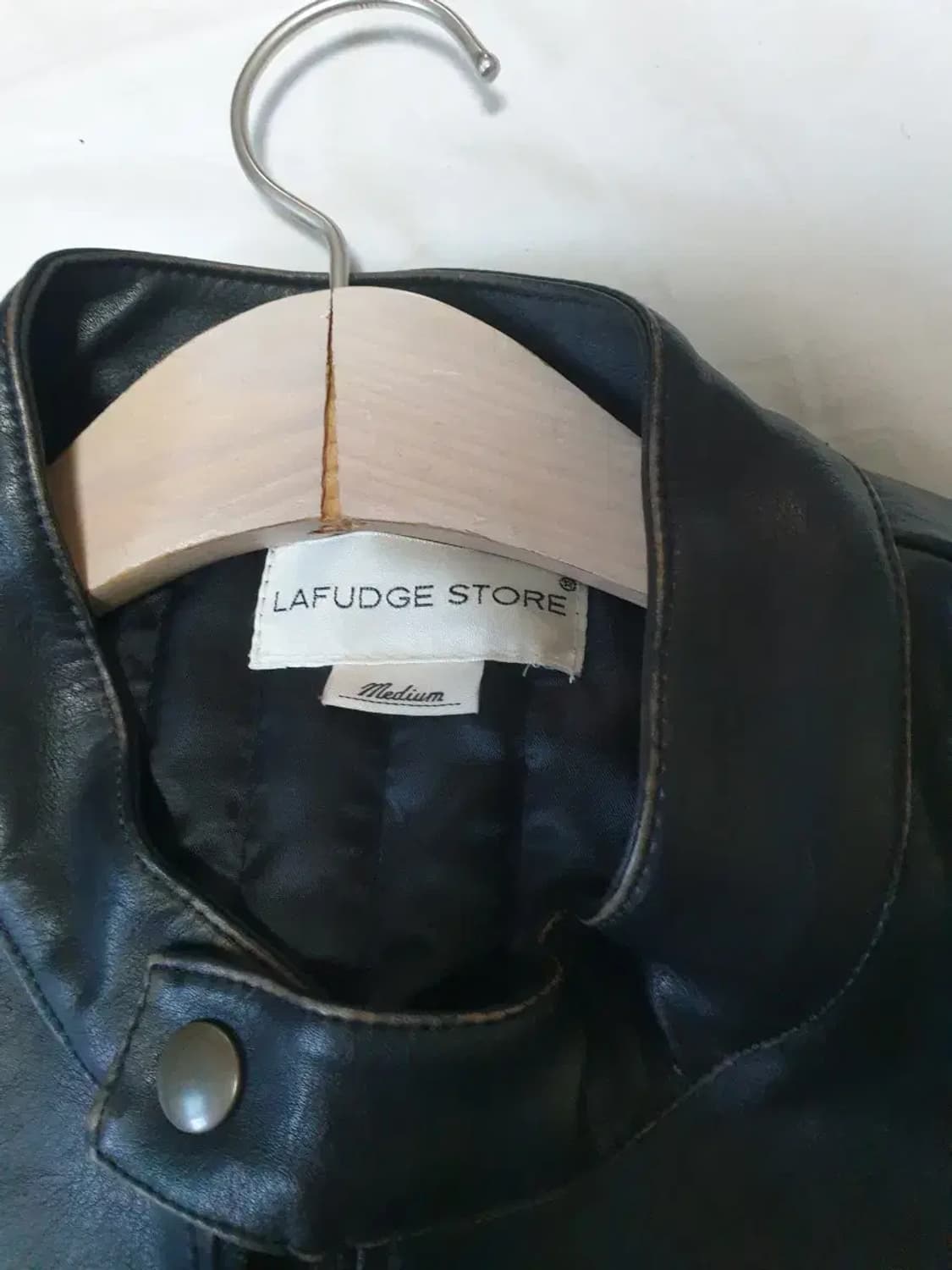 라퍼지스토어 블랙 바이커 자켓 상품이미지3