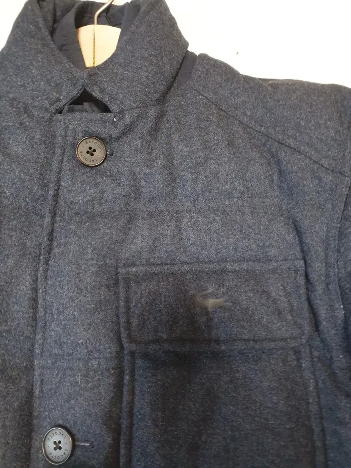 라코스테 네이비 다운 패딩 자켓 상품이미지2