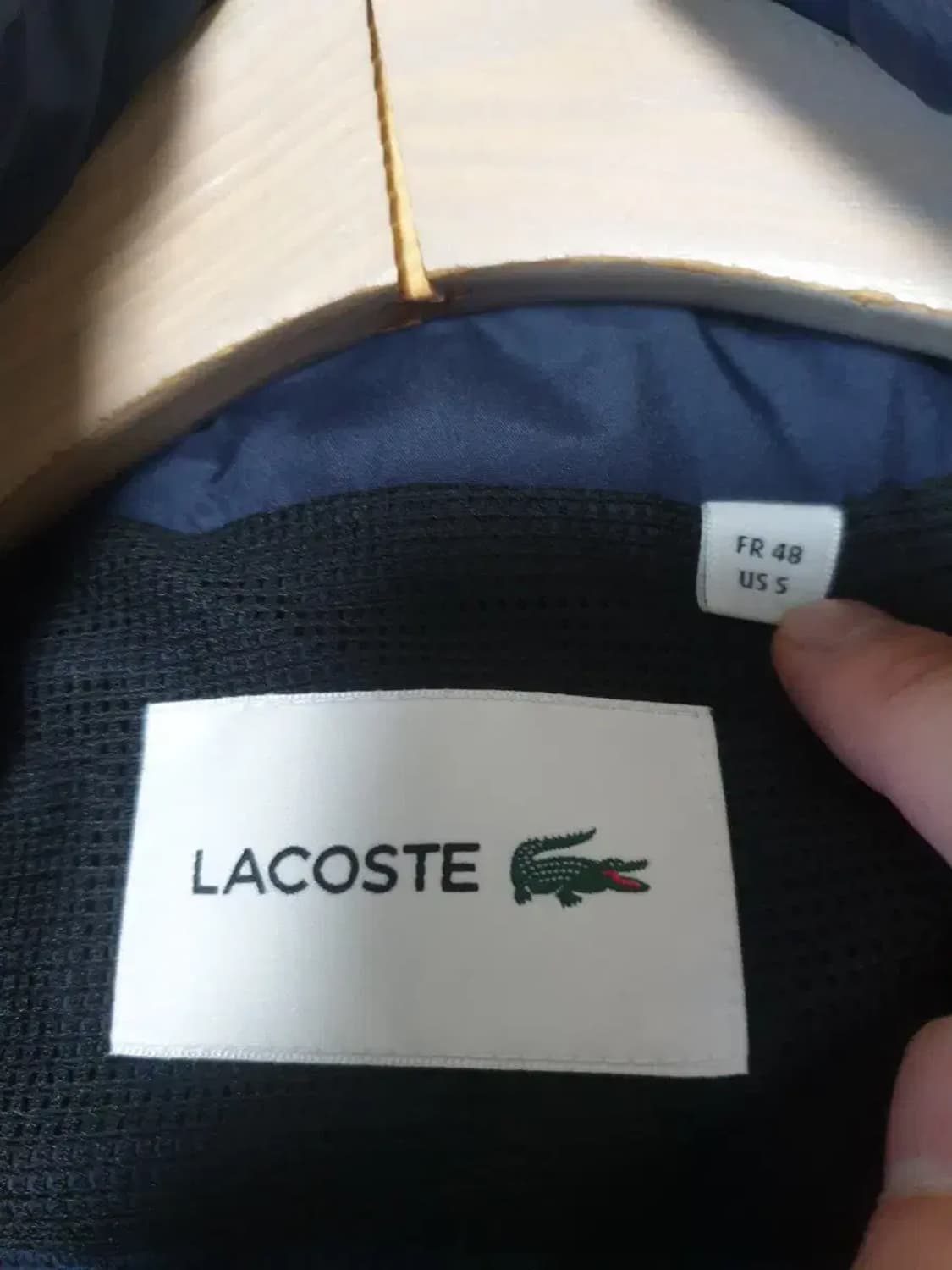 라코스테 네이비 다운 패딩 자켓 상품이미지4