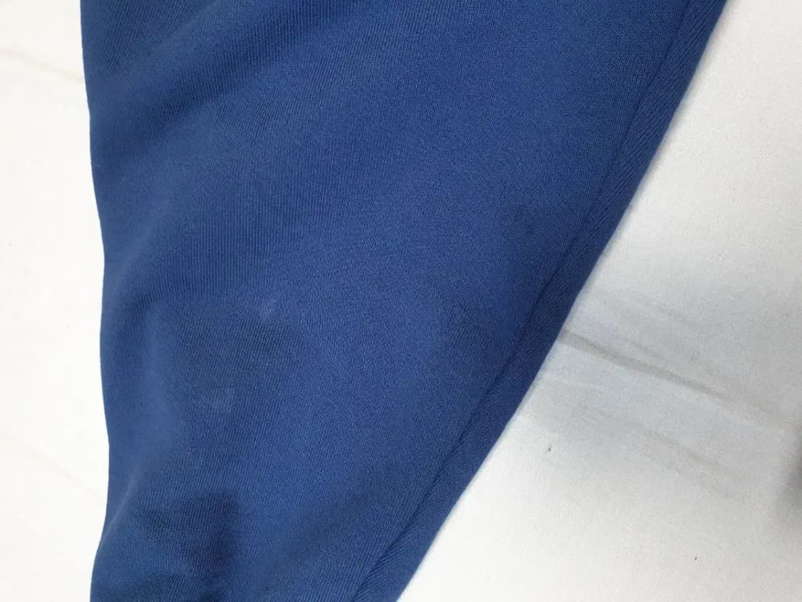 준지 22fw 레터링 후드집업 블루 상품이미지5