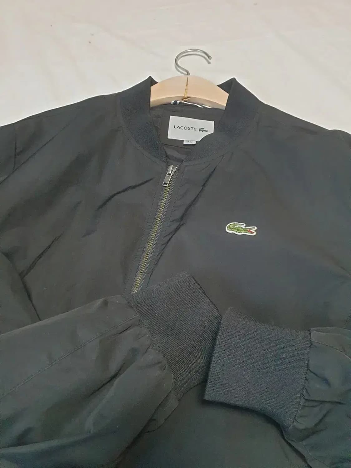 라코스테 블랙 폴리 블루종 자켓 상품이미지2