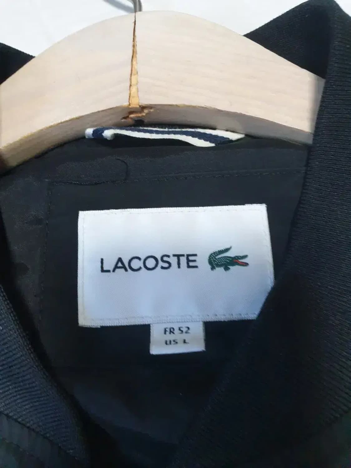 라코스테 블랙 폴리 블루종 자켓 상품이미지3