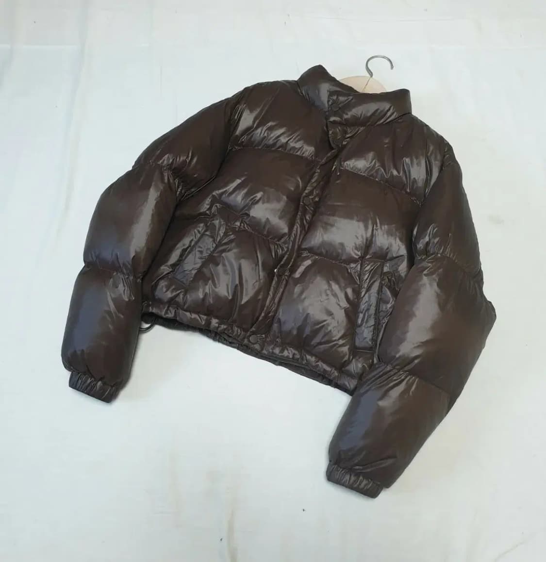 코드그라피 크롭 푸퍼 패딩 상품이미지1