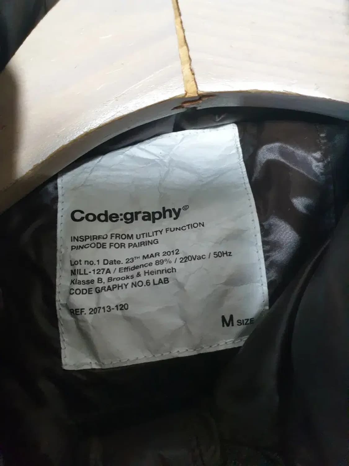 코드그라피 크롭 푸퍼 패딩 상품이미지2