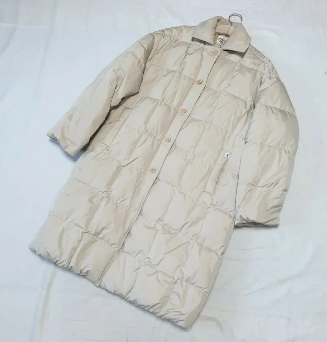 리 스톰라이더 베이지 다운 롱패딩 상품이미지1