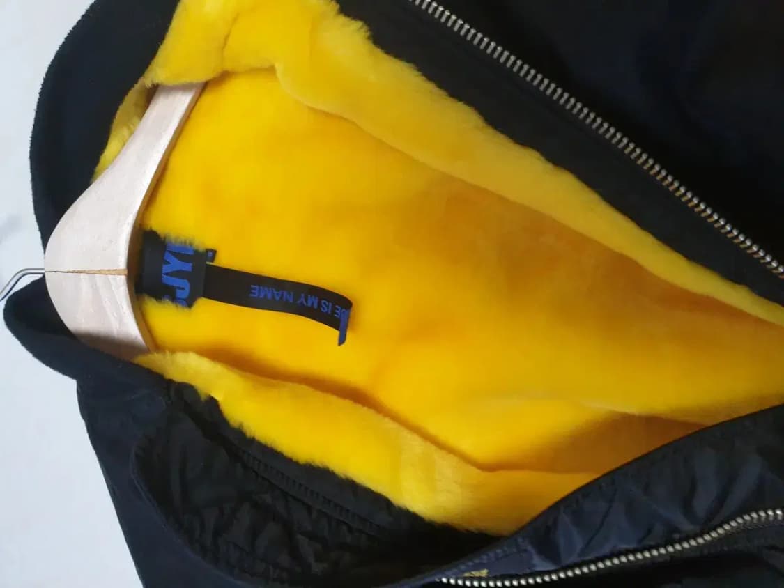 SJYP 블랙 봄버 퍼 자켓 상품이미지3