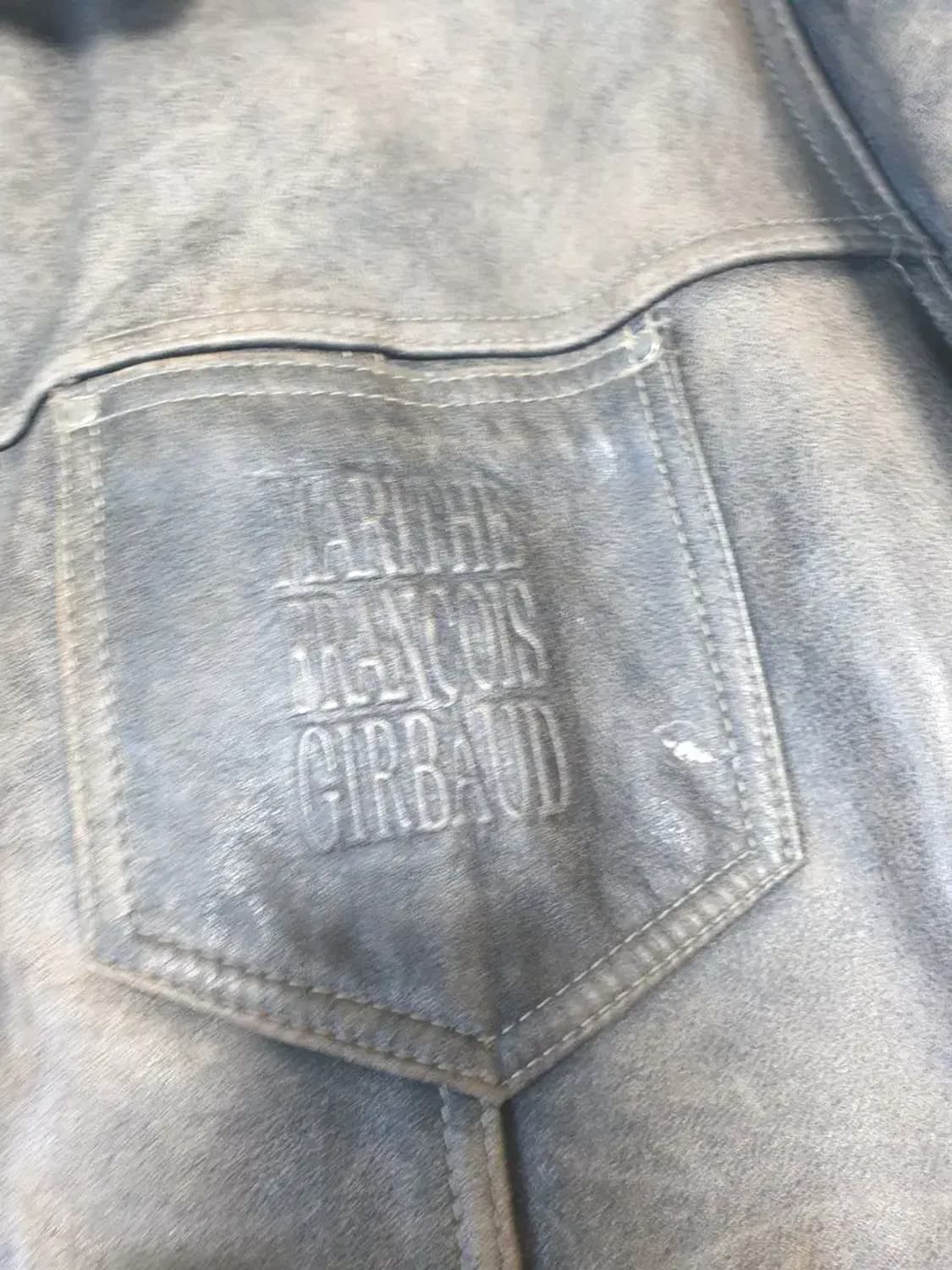 마리떼프랑소와저버 00s 소가죽 레더 자켓 상품이미지3