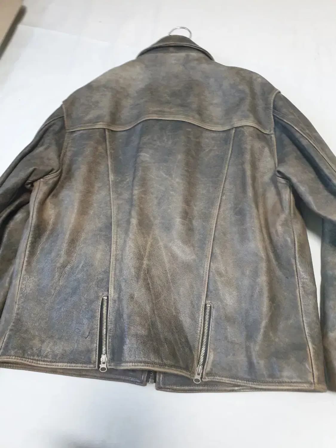 마리떼프랑소와저버 00s 소가죽 레더 자켓 상품이미지6