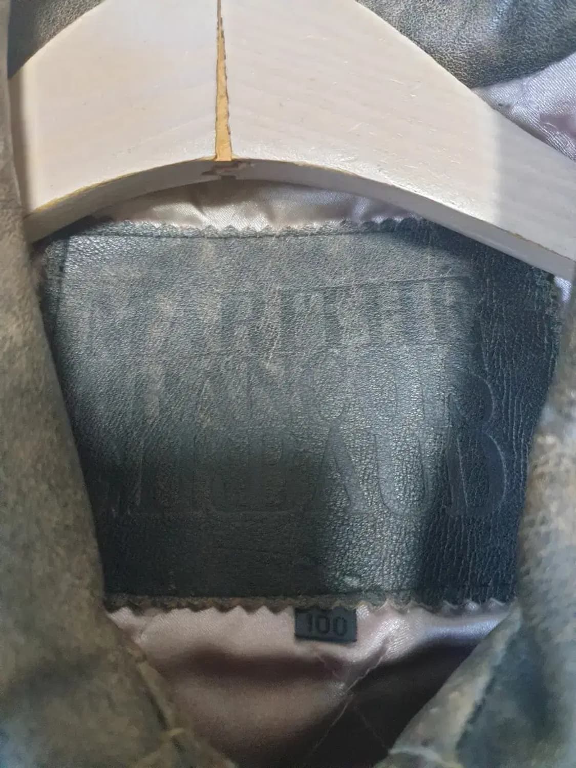 마리떼프랑소와저버 00s 소가죽 레더 자켓 상품이미지7