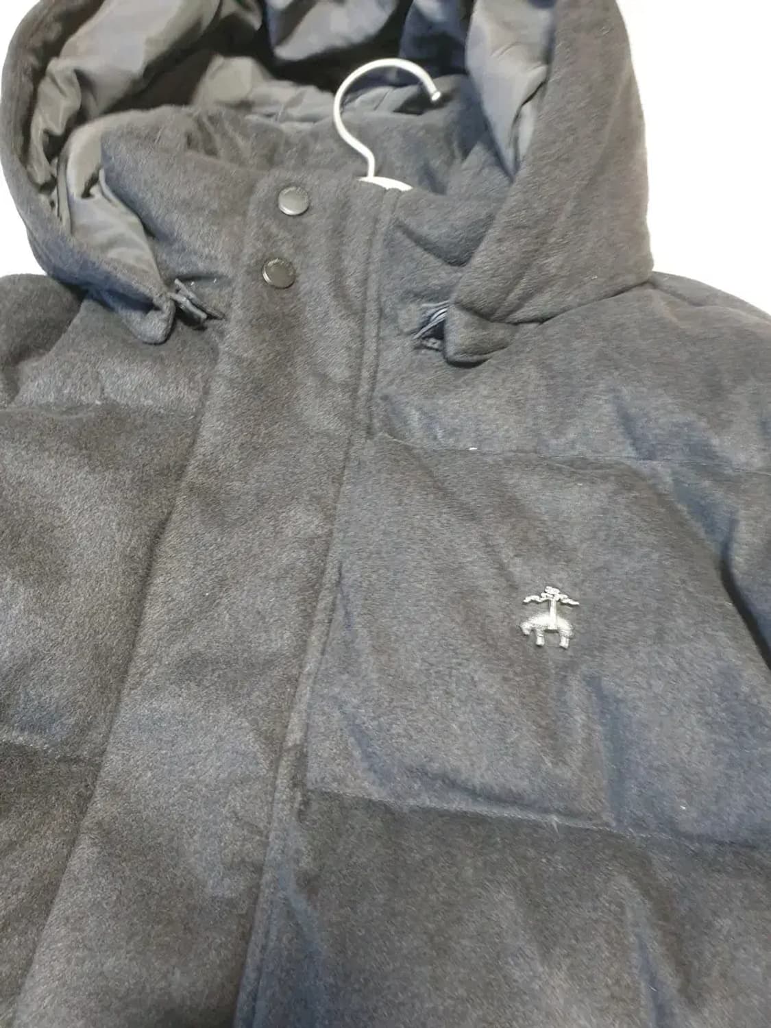 브룩스브라더스 구스다운 스웨이드 패딩 상품이미지2