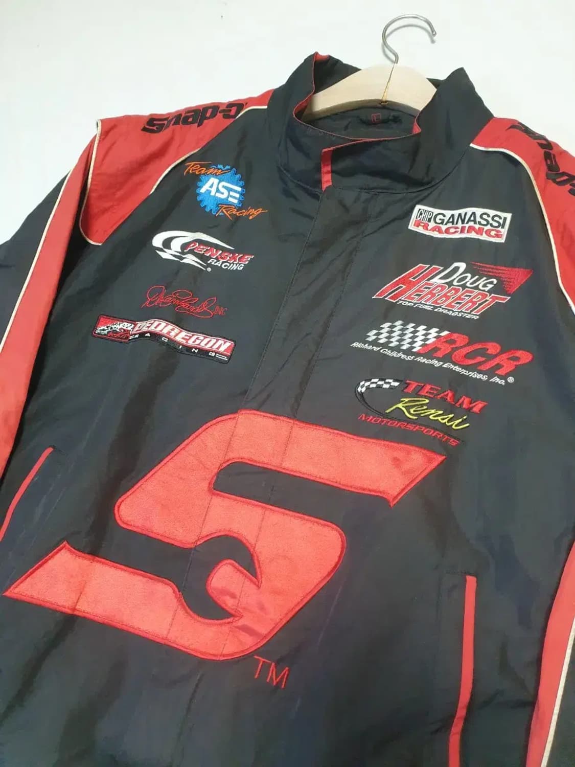 스냅온 빈티지 레이싱 자켓 상품이미지2