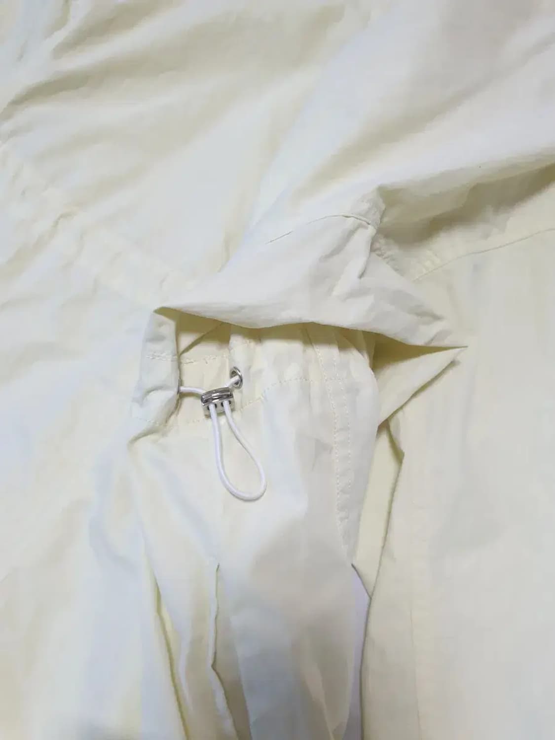 엔오르 연노랑 스트링 코튼 원피스 상품이미지2