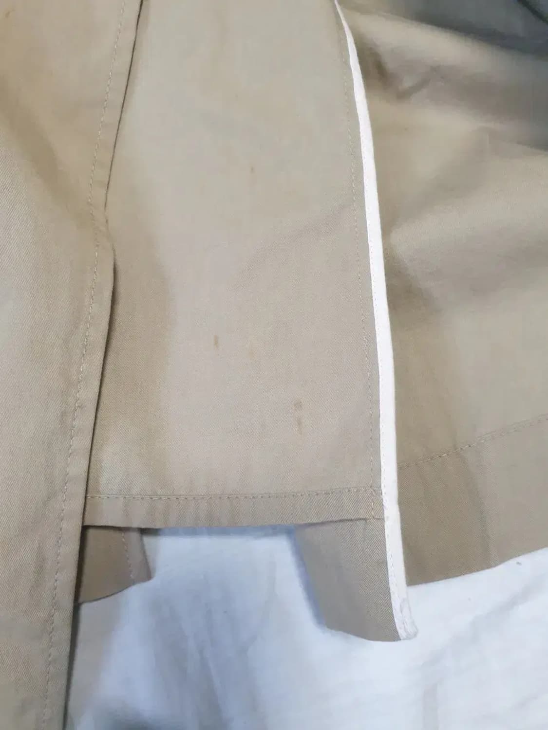 시스템 베이지 트렌치 코트 상품이미지4