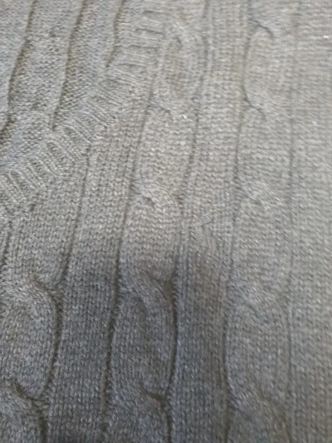 폴로 챠콜 니트 베스트 상품이미지2