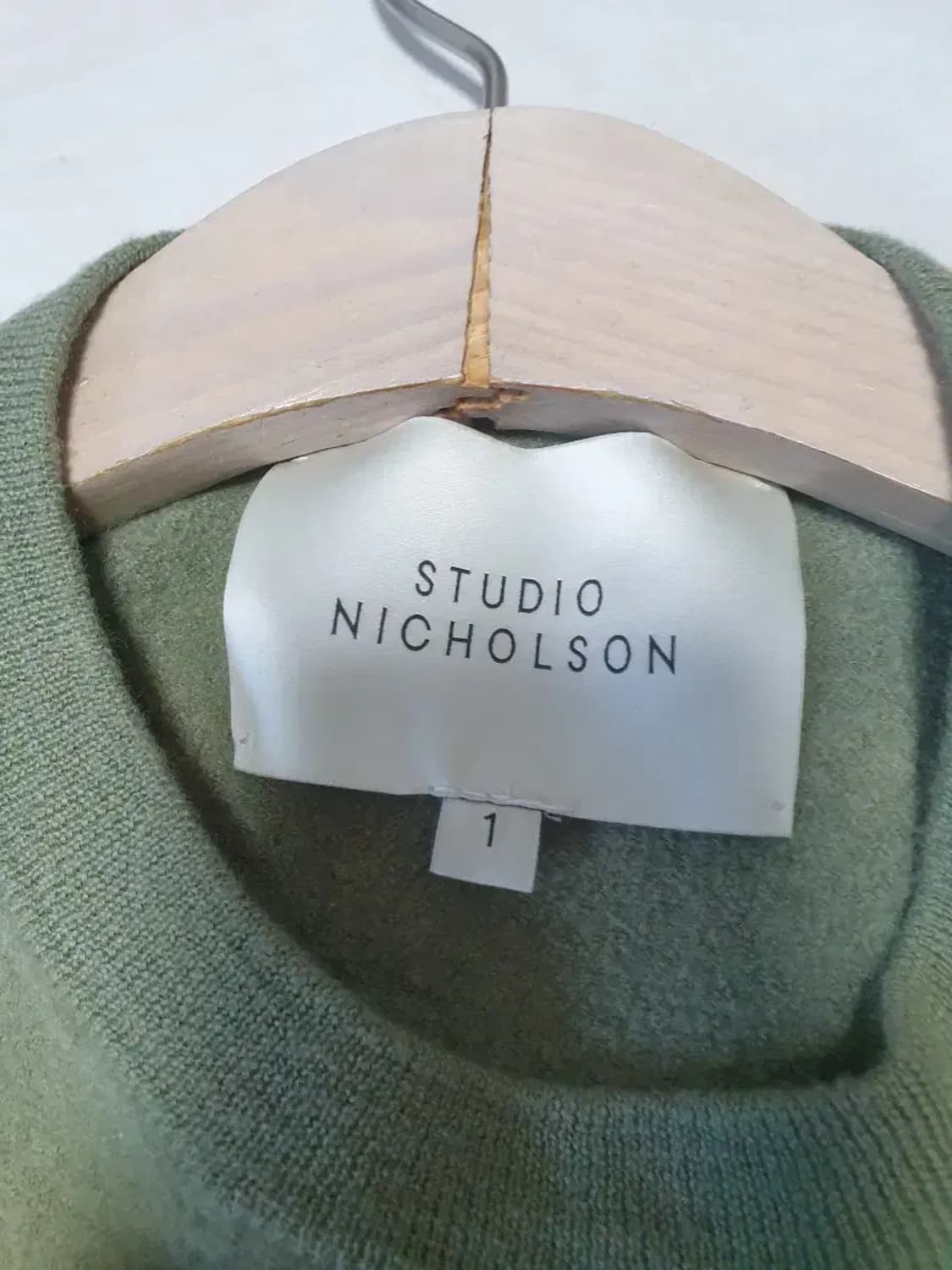 스튜디오니콜슨 옆트임 울 원피스 상품이미지2