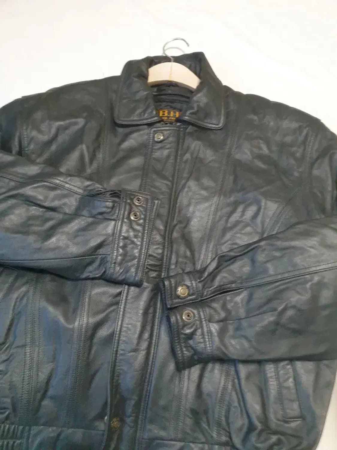 빈티지 봄버 소가죽 자켓 상품이미지2