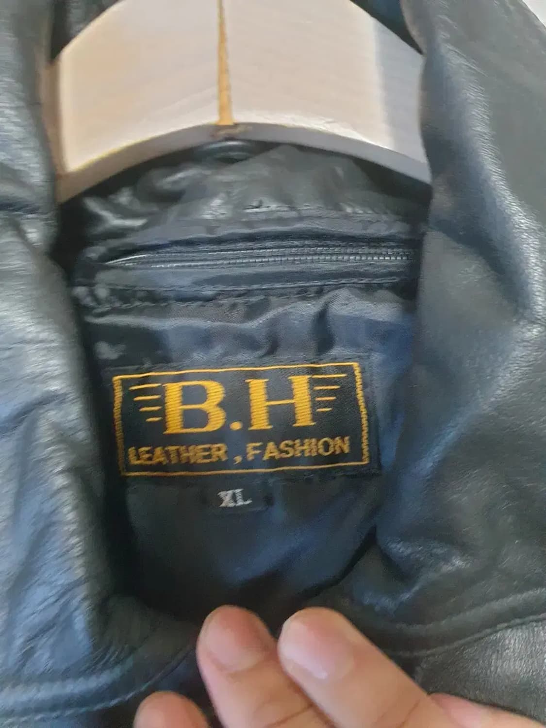 빈티지 봄버 소가죽 자켓 상품이미지3