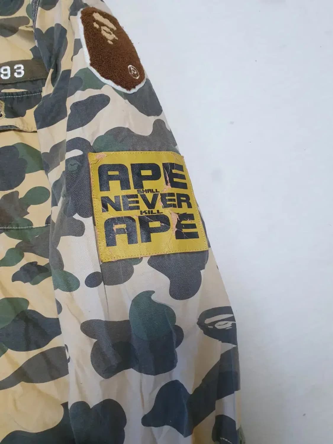 베이프 1st 카모 셔츠 자켓 상품이미지2