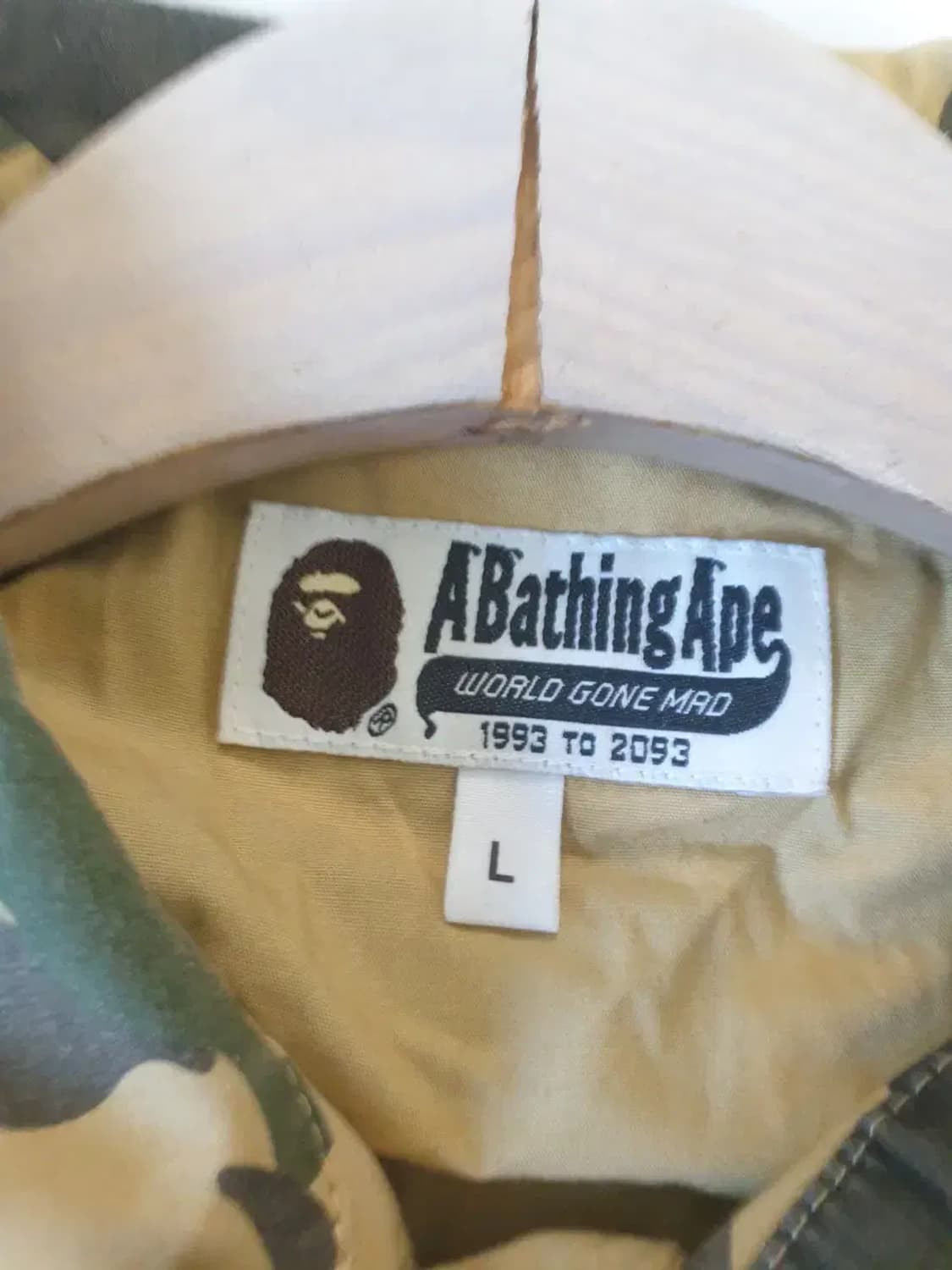 베이프 1st 카모 셔츠 자켓 상품이미지4