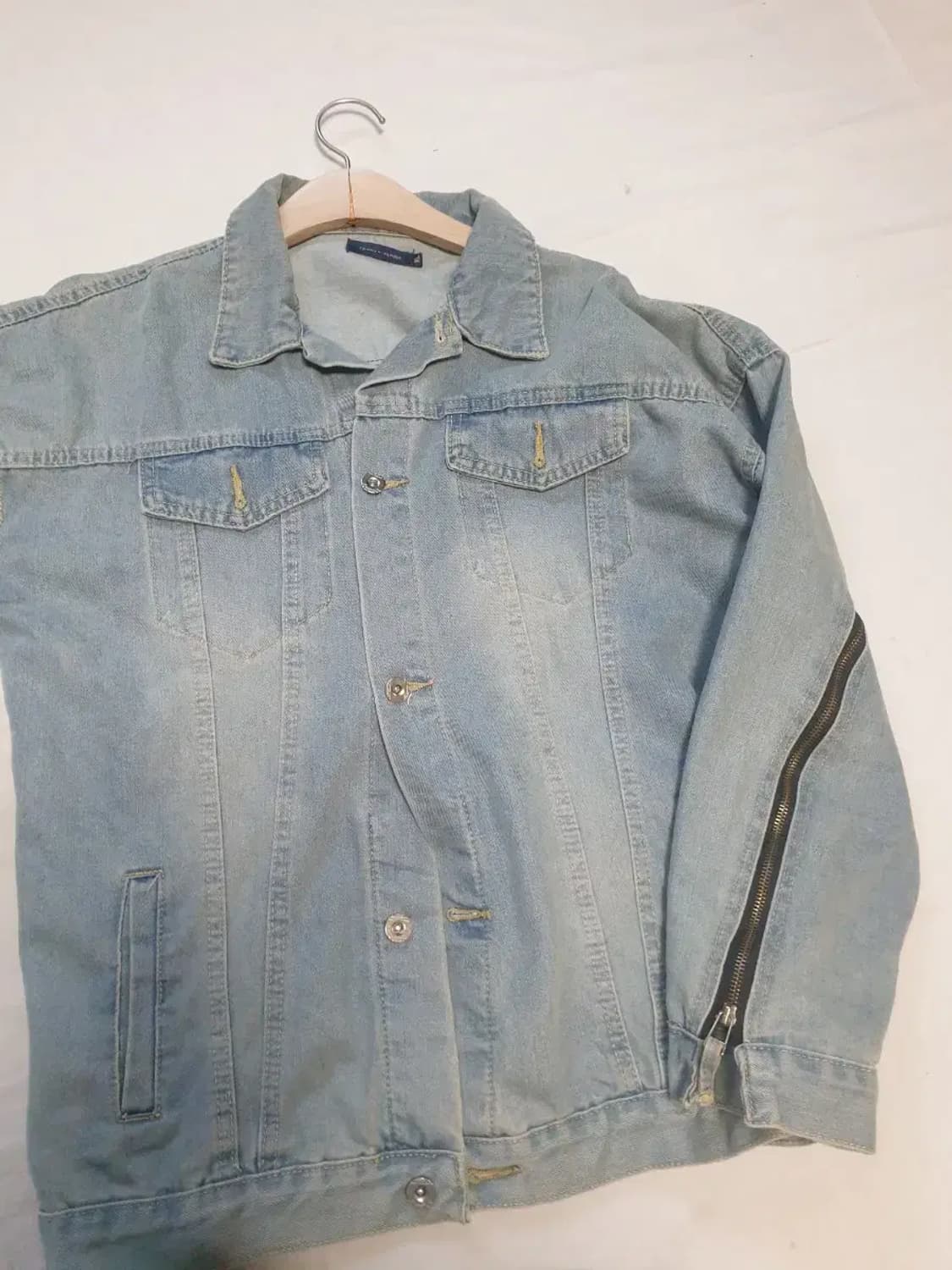 빈티지 커스텀 데님 자켓 상품이미지2
