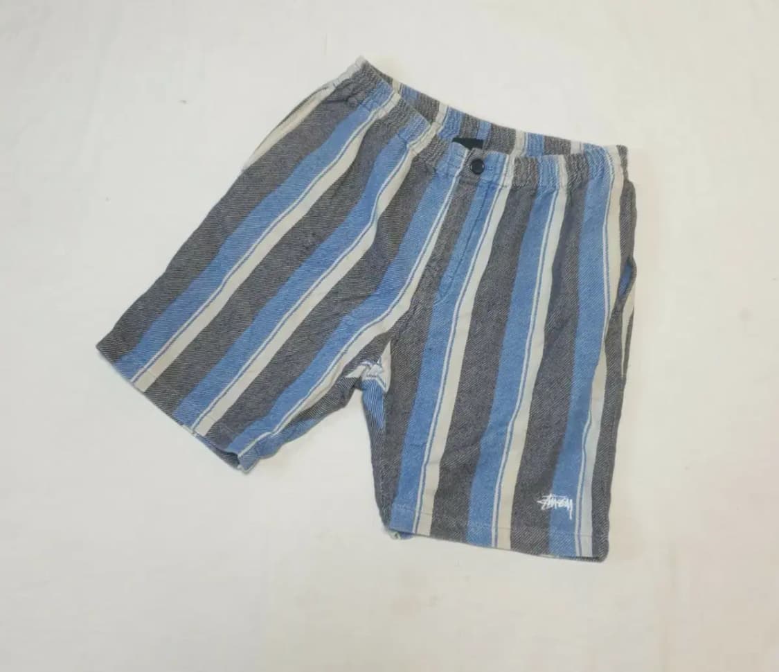 스투시 스트라이프 반바지 상품이미지1