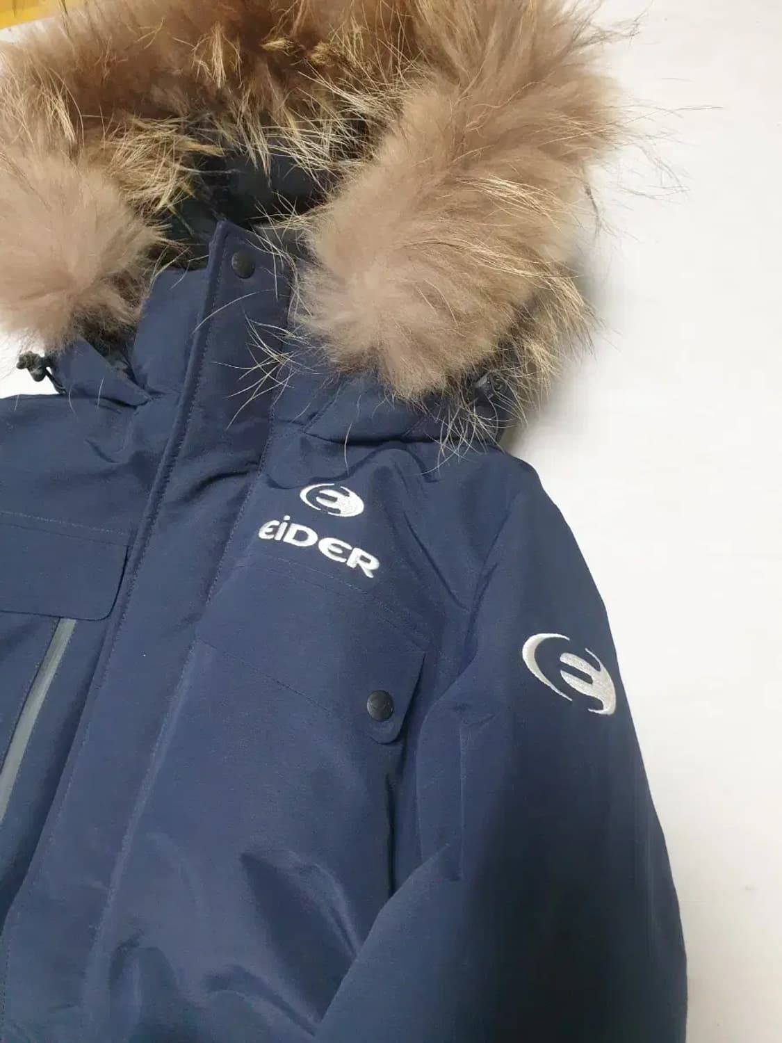 아이더 카라스3 네이비 다운 패딩 XS 상품이미지2