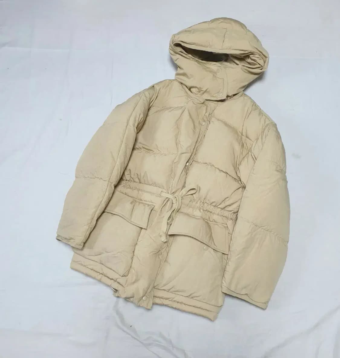 Le 르 후드 벨티드 패딩 상품이미지1