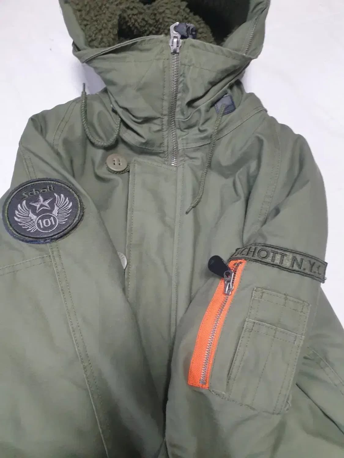 쇼트 3NB 야상 파카 점퍼 상품이미지3