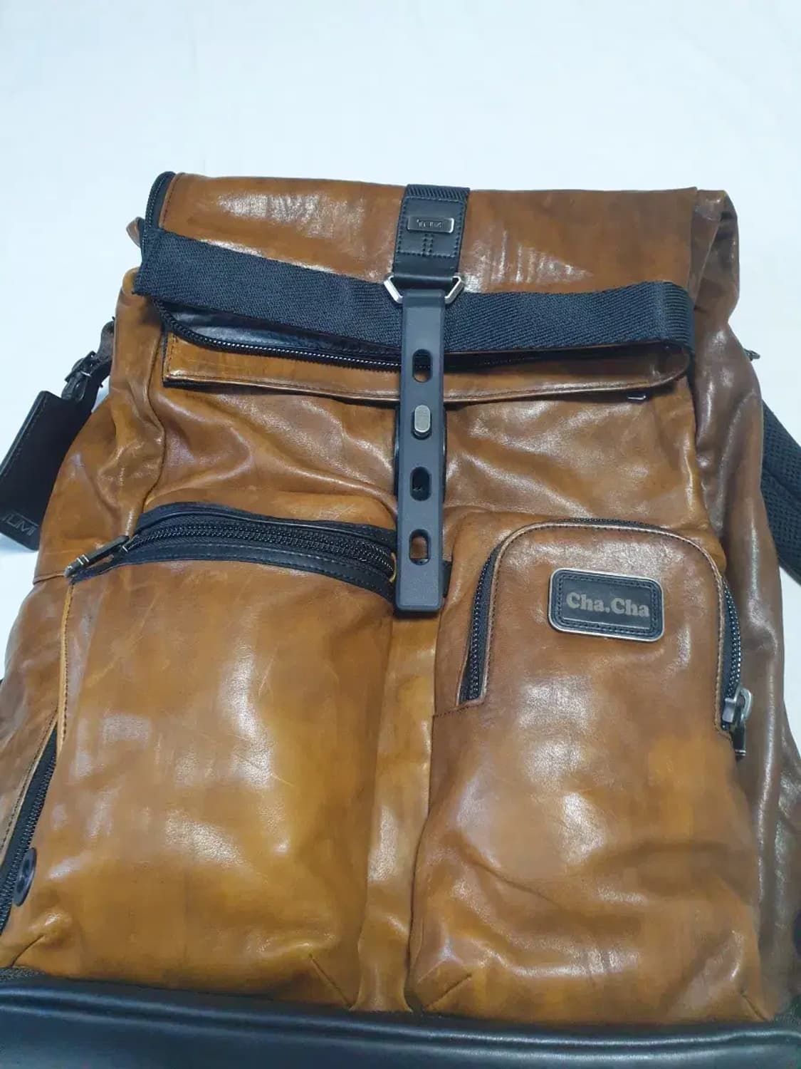 투미 알파브라보 루크롤탑 레더백팩 상품이미지2