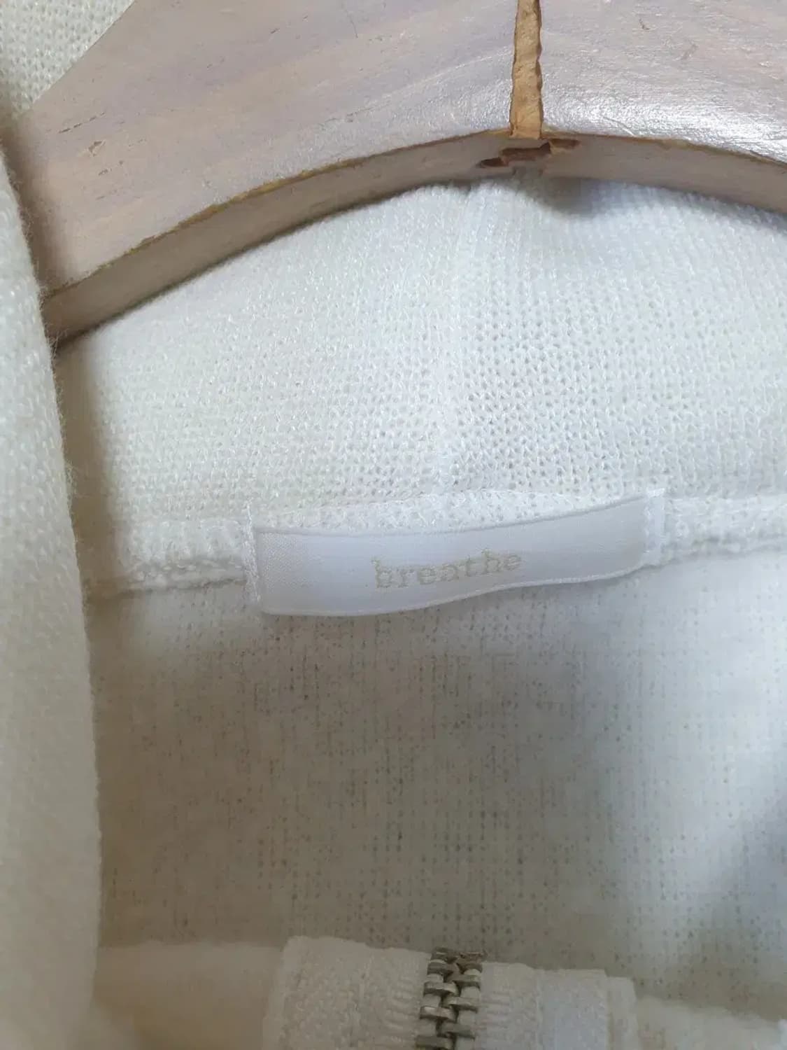 브리드 보카시 크롭 후드 집업 상품이미지2