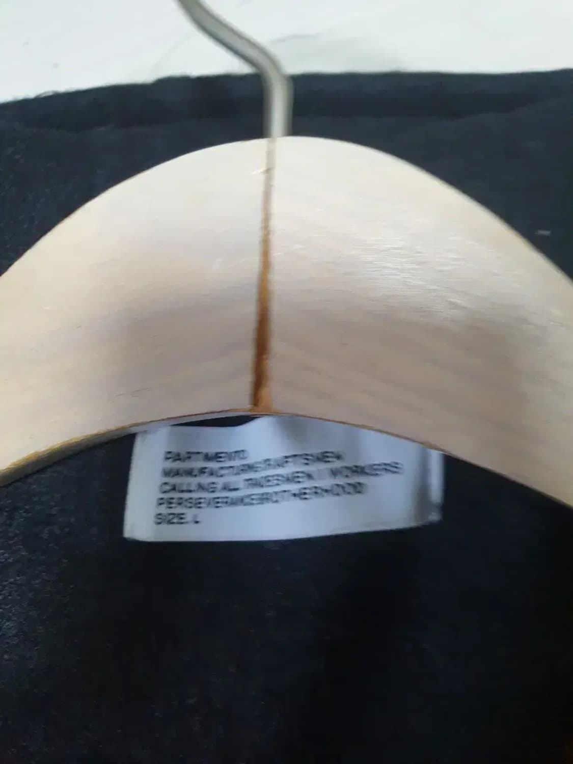 파르티멘토 네이비 멜톤 더플 코트 상품이미지2