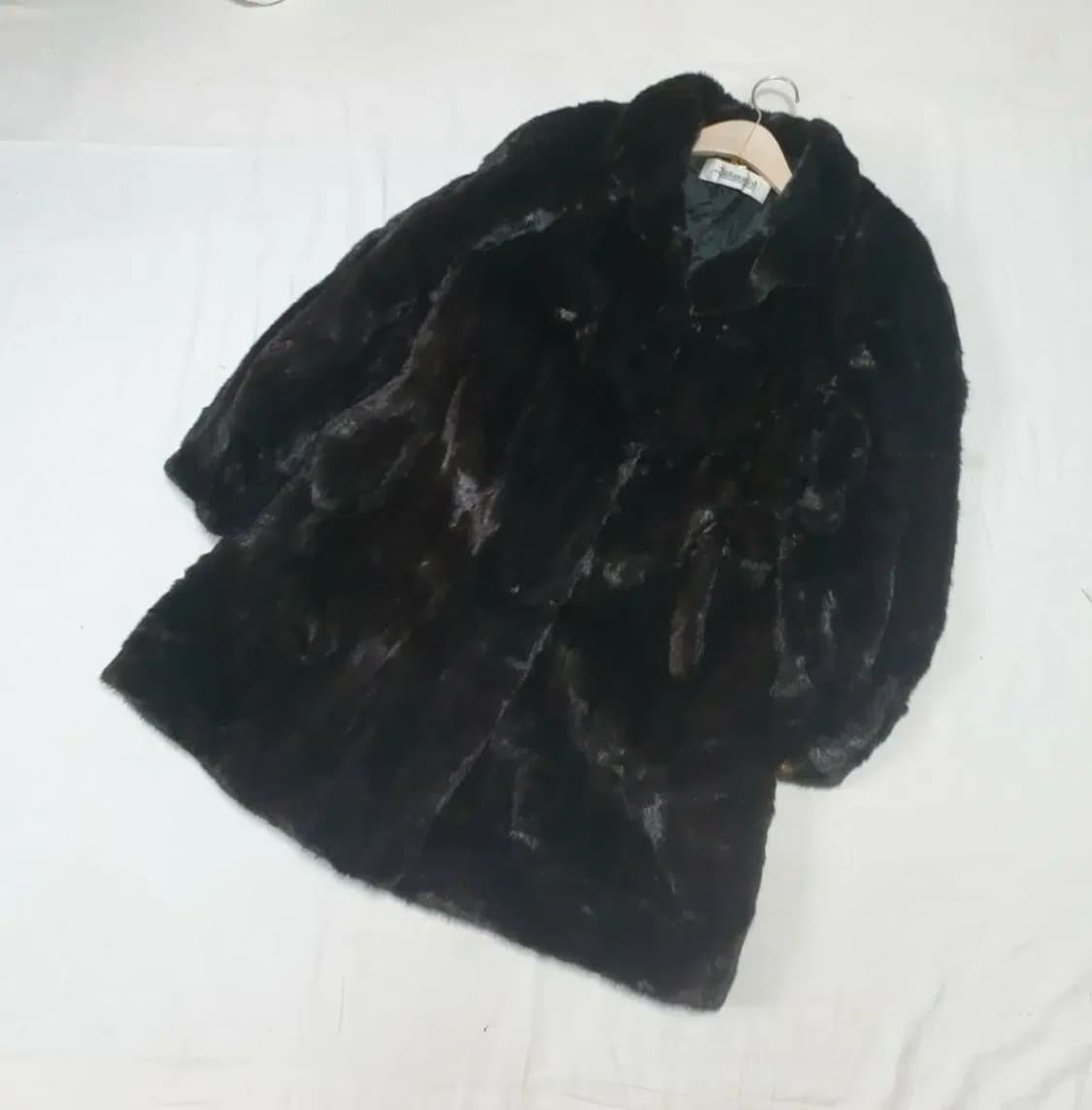 진도 블랙그라마 밍크 모피 코트 상품이미지1