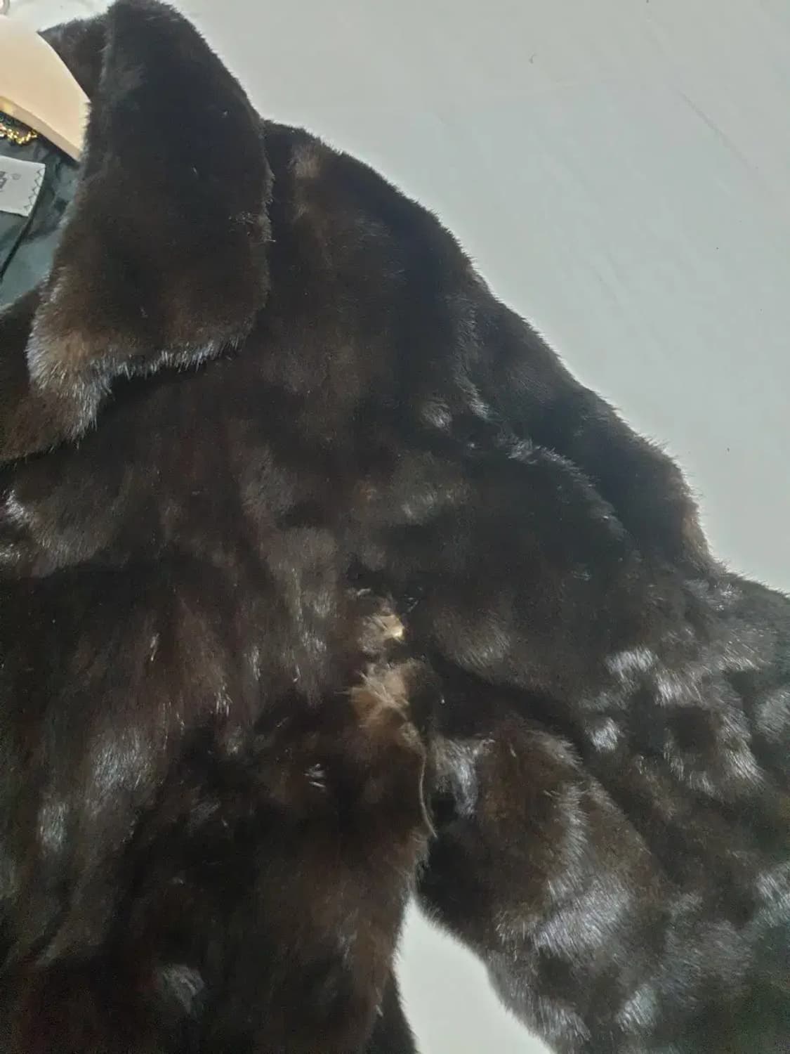 진도 블랙그라마 밍크 모피 코트 상품이미지2