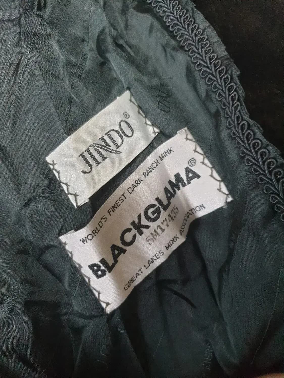 진도 블랙그라마 밍크 모피 코트 상품이미지4