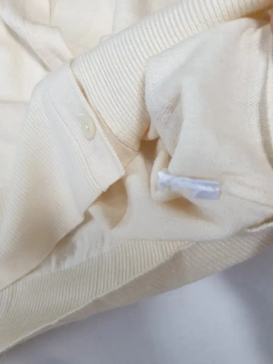 라코스테 베이지 니트 가디건 여성용 상품이미지3