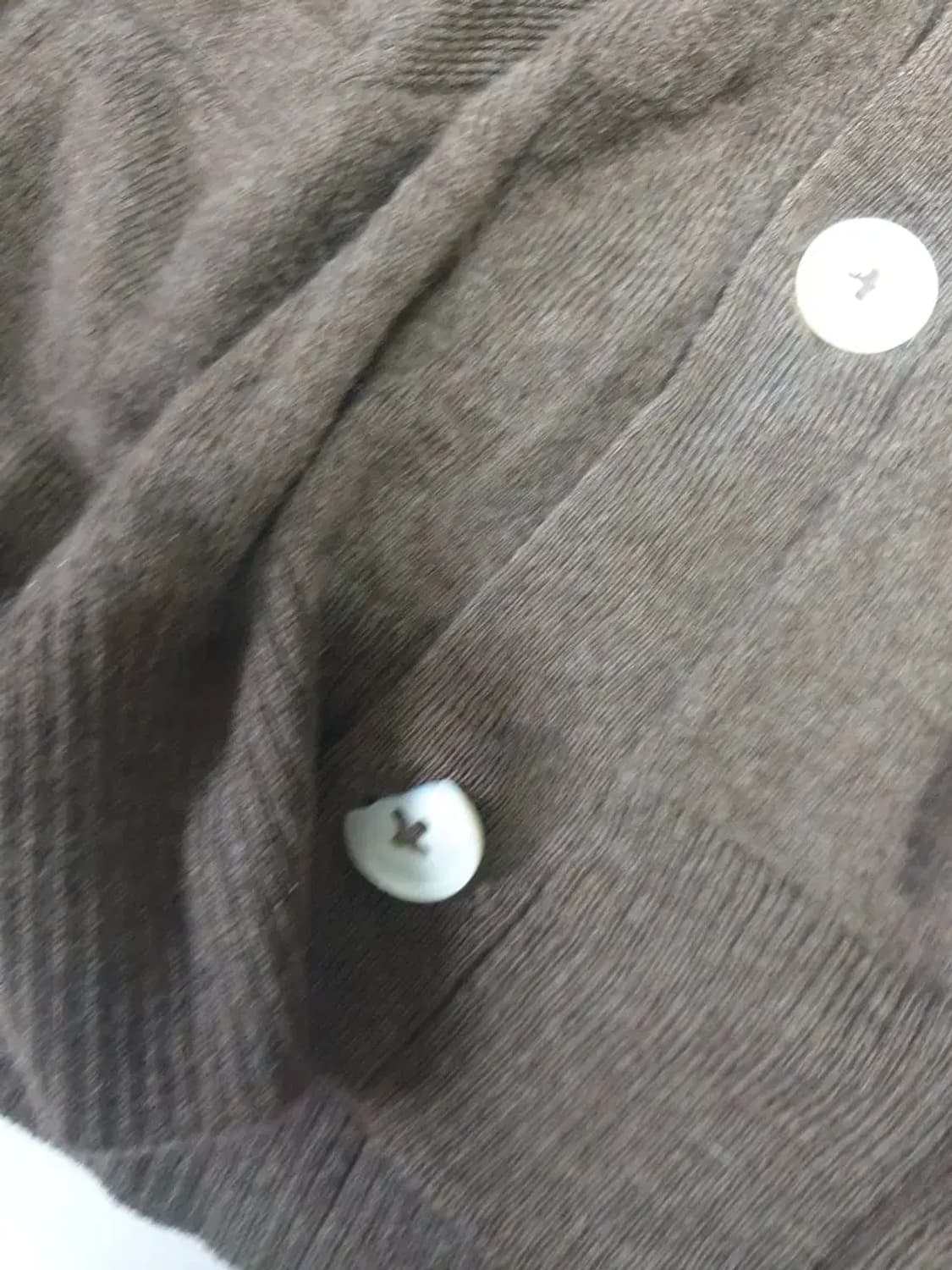 폴로 브라운 니트 가디건 상품이미지4