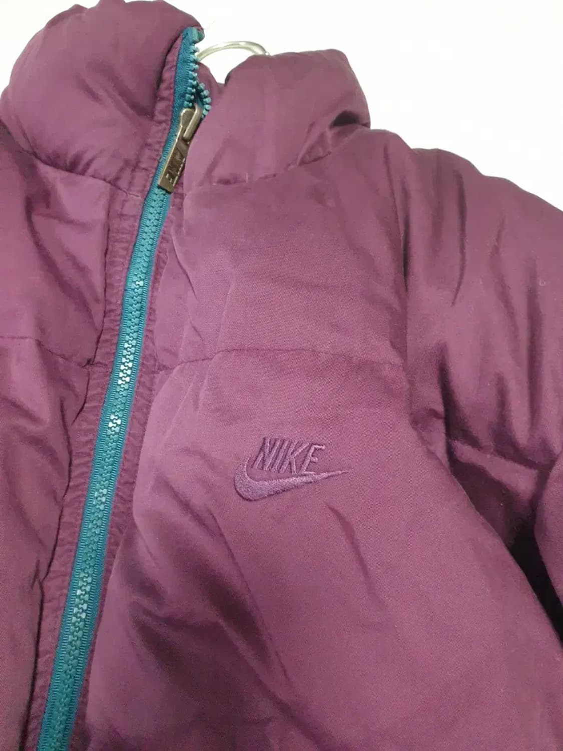 나이키 90s 삼나스포츠 리버시블 패딩 퍼플블루 상품이미지2