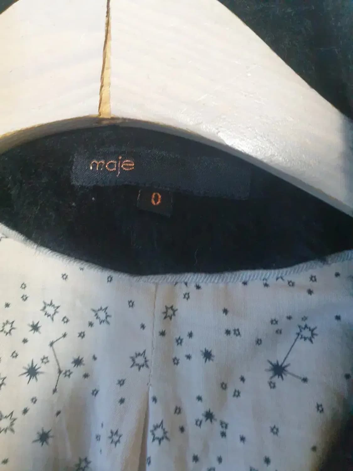 마쥬 블랙 알파카 자켓 상품이미지3