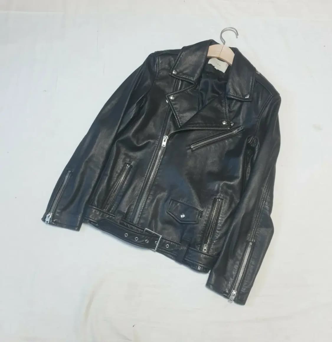 이로 블랙 양가죽 자켓 34 상품이미지1