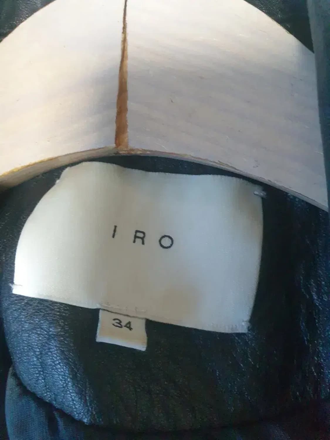 이로 블랙 양가죽 자켓 34 상품이미지2